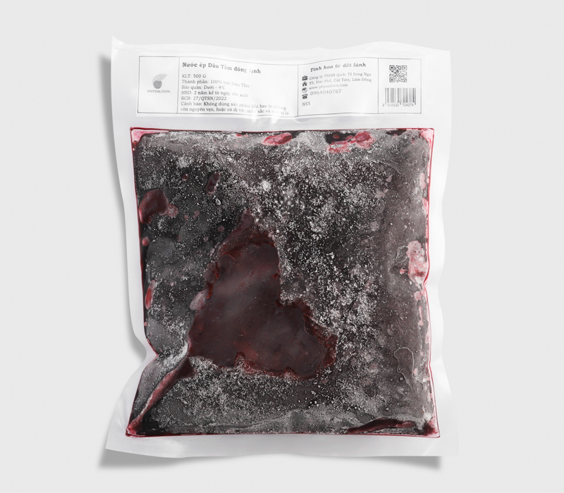 Nước ép Dâu Tằm đông lạnh - Frozen Mulberry juice 500g
