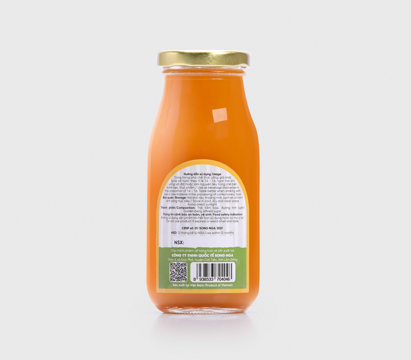 Nước cốt tầm bóp - Concentrated Golden berry 230 ml