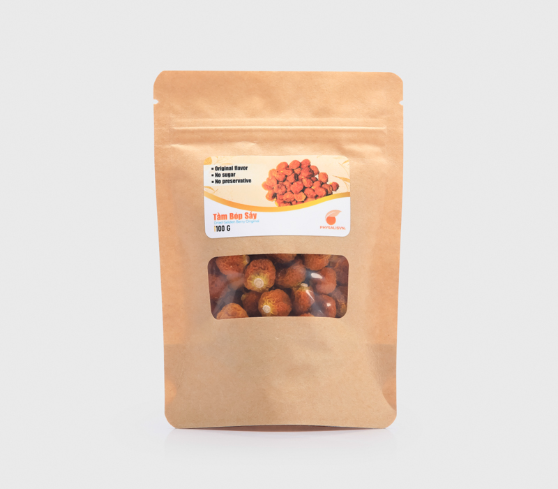 Trái tầm bóp sấy khô nguyên vị - Dried Golden berry 100 g