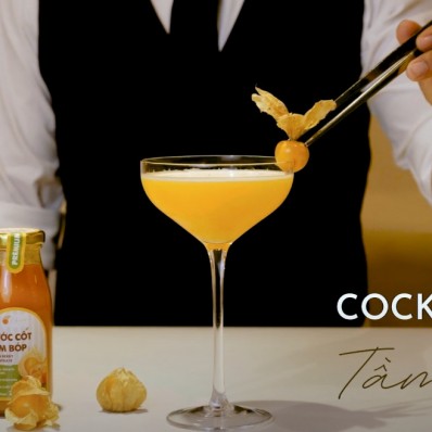 The ultimate Golden berry Cocktail recipe awakens the taste from the inside